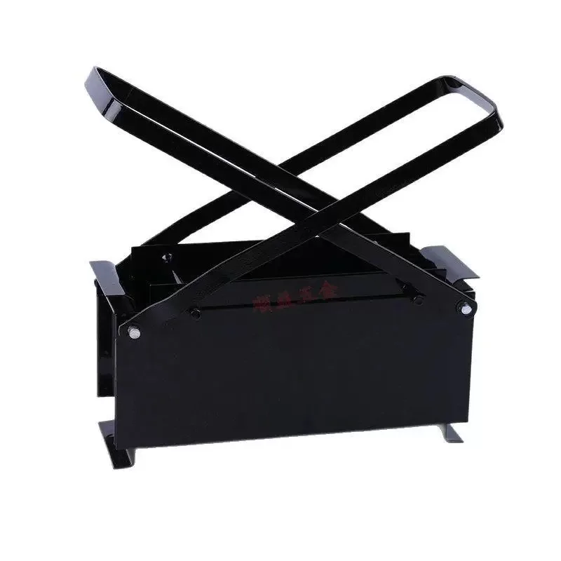 Waste Newspaper Brick Press Newspaper Briquet Maker Paper Brick Maker Recycle Brick Block Press Machine with 2Handles for Office