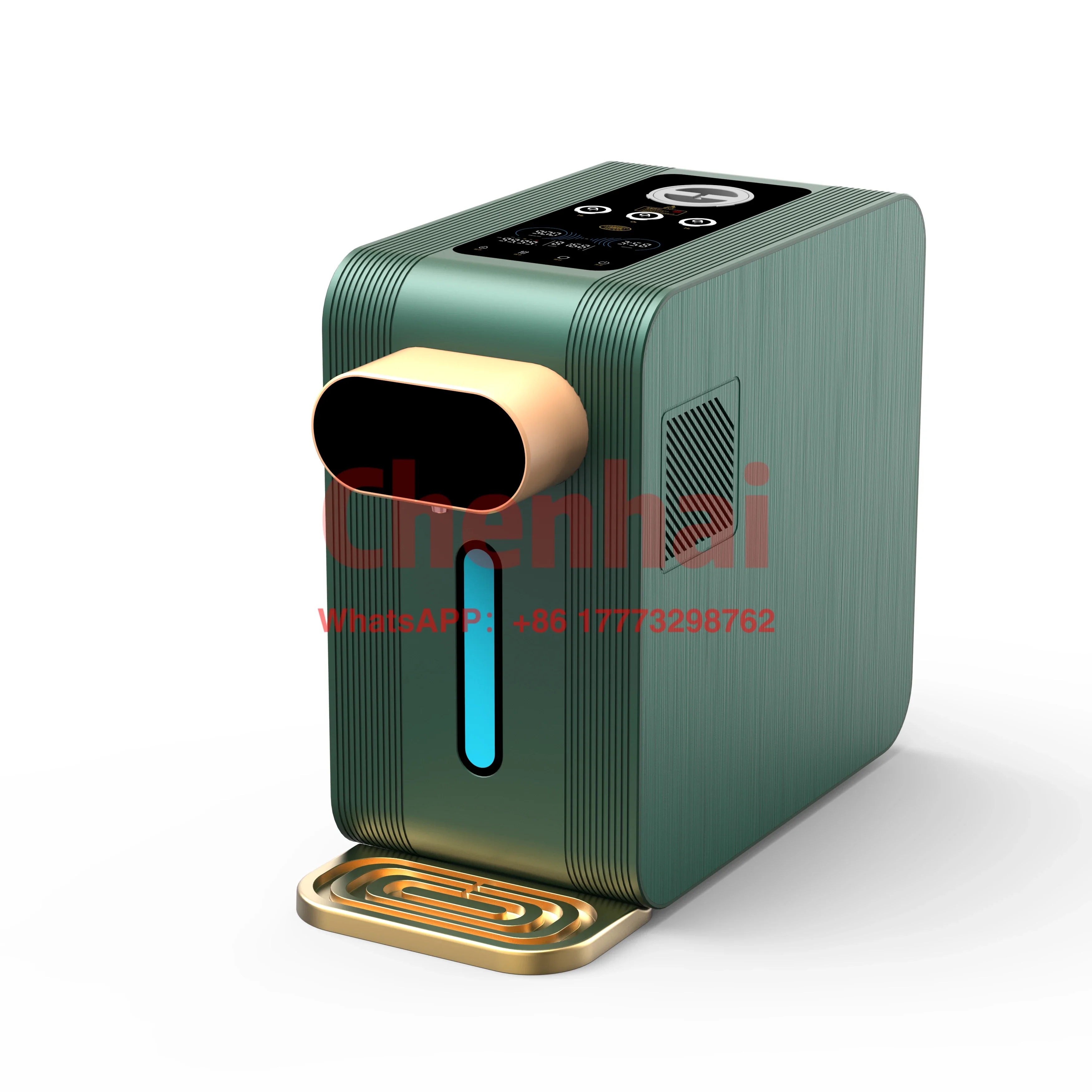 HHO Liquid Hydrogen Generator Hydrogen Water Generator With Inhaler, durable To Use 5--10 Years