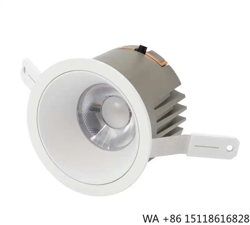 20W Digital RGBW LED Downlight Aluminum Construction Industrial Design CRI 80 50,000 Hours Lifespan IP20 Rated Dimmable Touch
