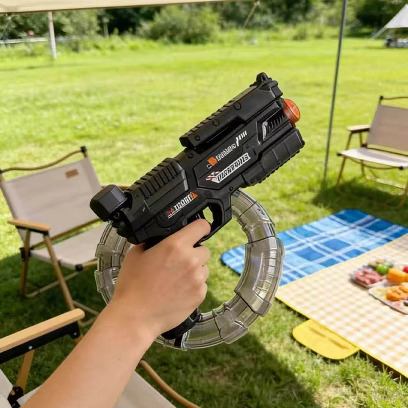 BEATBURST 2026 New Automatic Electric Water Gun High Pressure Long Range Continuous Shooting Flashing Light Songkran Water Fight