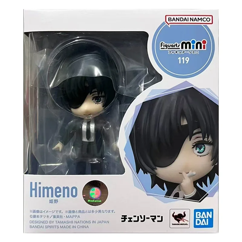 Bandai Namco Figuarts Mini 119 Himeno 10Cm Chainsaw Man Anime Original Action Figure Model Kit Toy Birthday Gift Collection