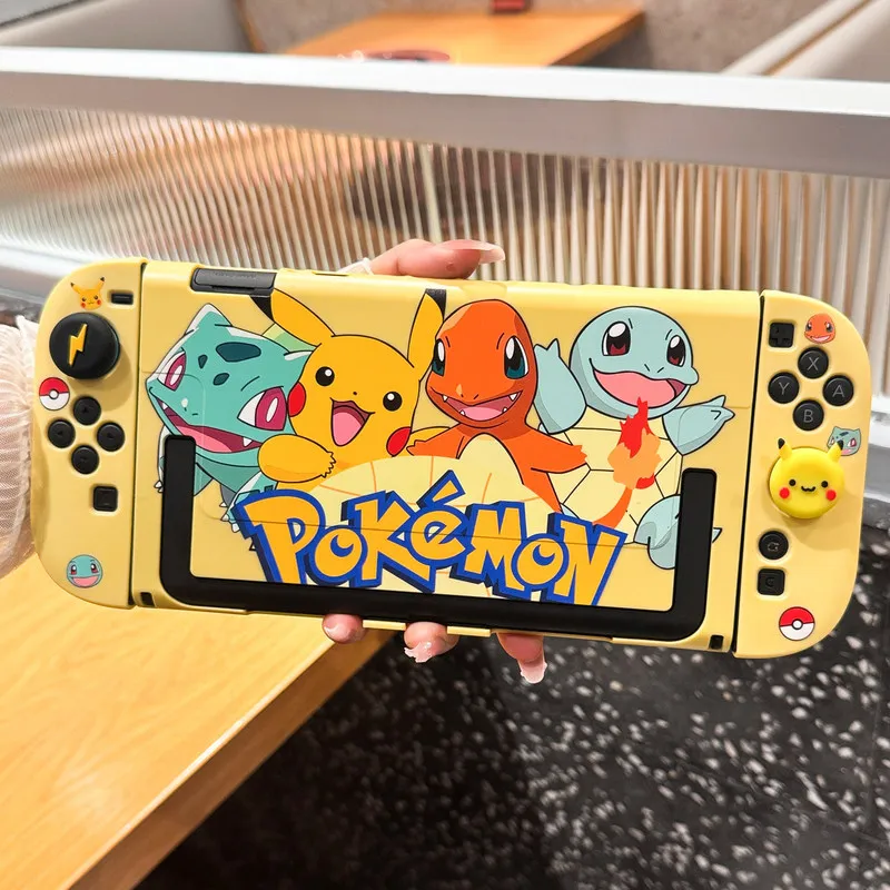 Funda Protectora para Switch 2 (2026) con Diseño de Pokémon, Cubierta de TPU Suave, Anti-Rayones y Anti-Golpes para Nintendo Switch 2