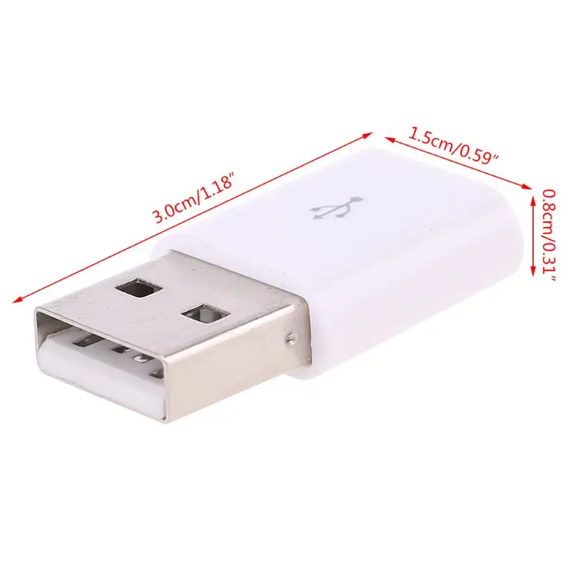 Преобразователь адаптера Micro USB в USB Разъем Micro-B в USB