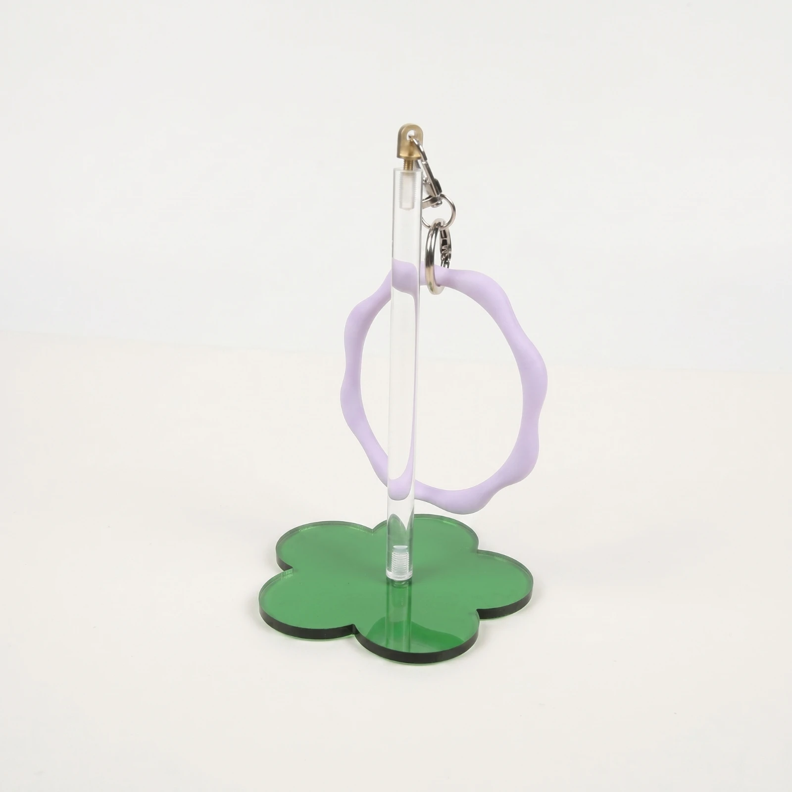 Portable Yarn Holder with Hand Loop Upright Yarn Holder with Flower Base Craft Organizer Compact Handsunrestricted