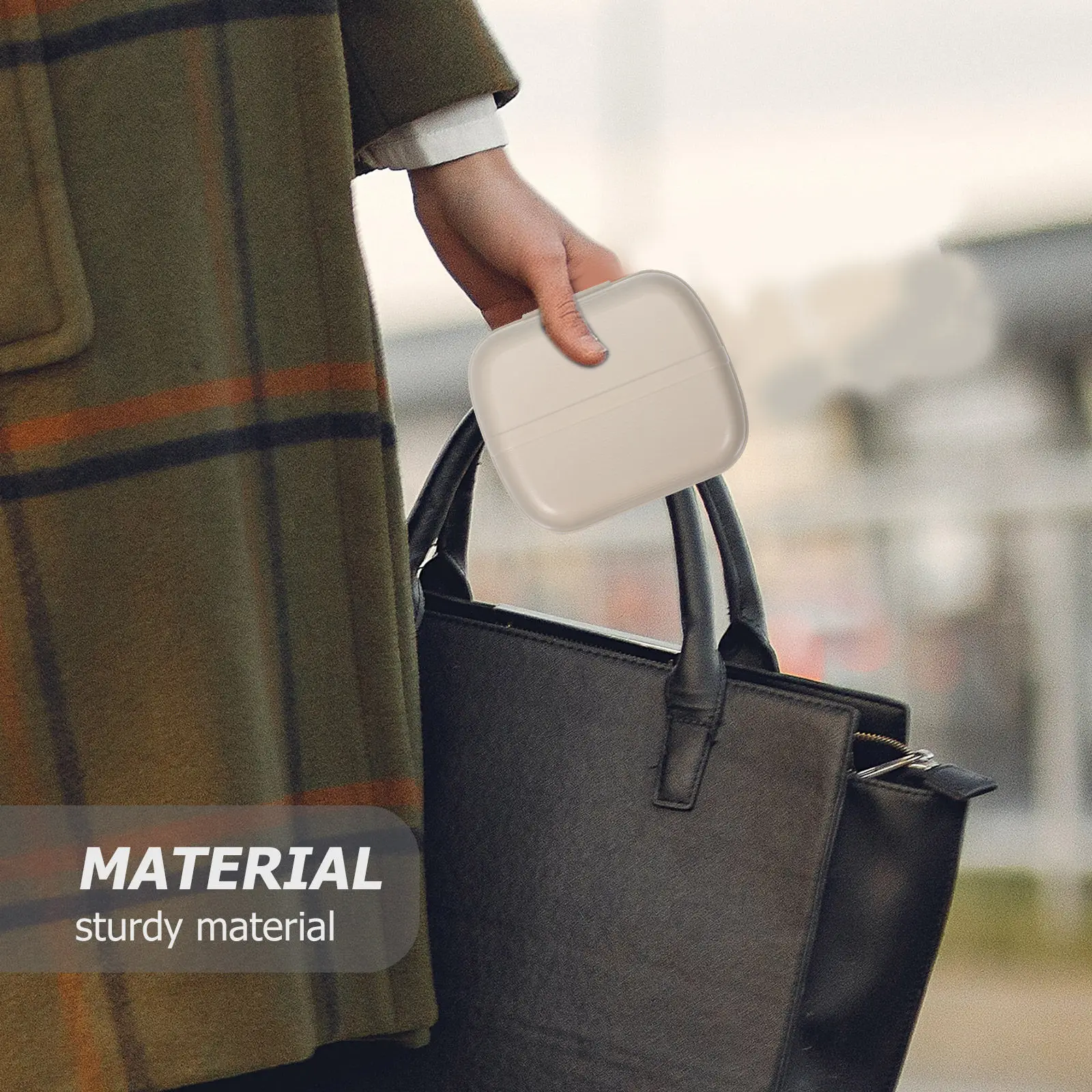 

Компактный футляр для зубных протезов, легкий контейнер для ретейнеров, устойчивый к царапинам, портативный, для чистки брекетов и использования вне дома