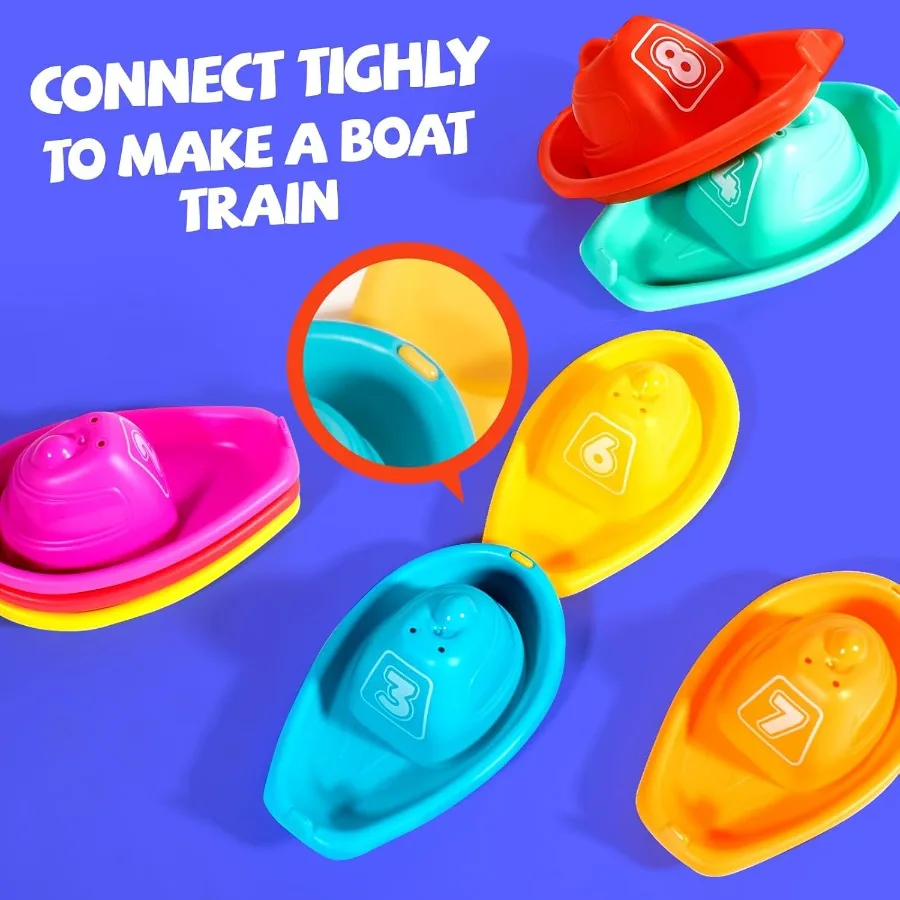 ألعاب حمام خالية من القالب للأطفال الصغار بعمر 18 شهرًا