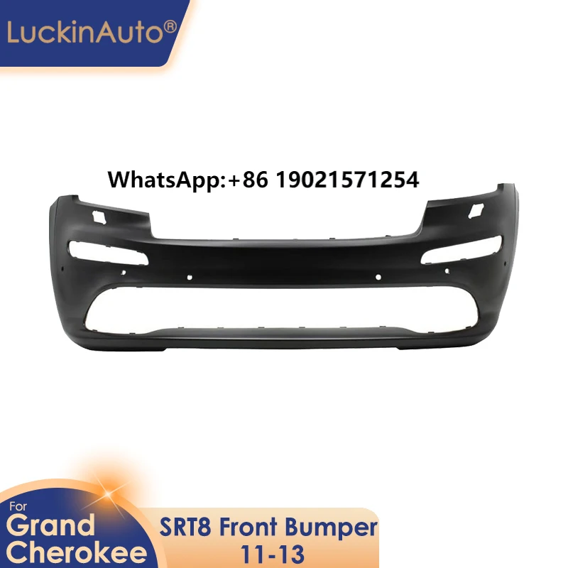 

LuckinAuto Front Bumper for JEEP Grand Cherokee SRT8 2011 2012 2013 Front Bumper Cover SRT8 OEM 68157870AC