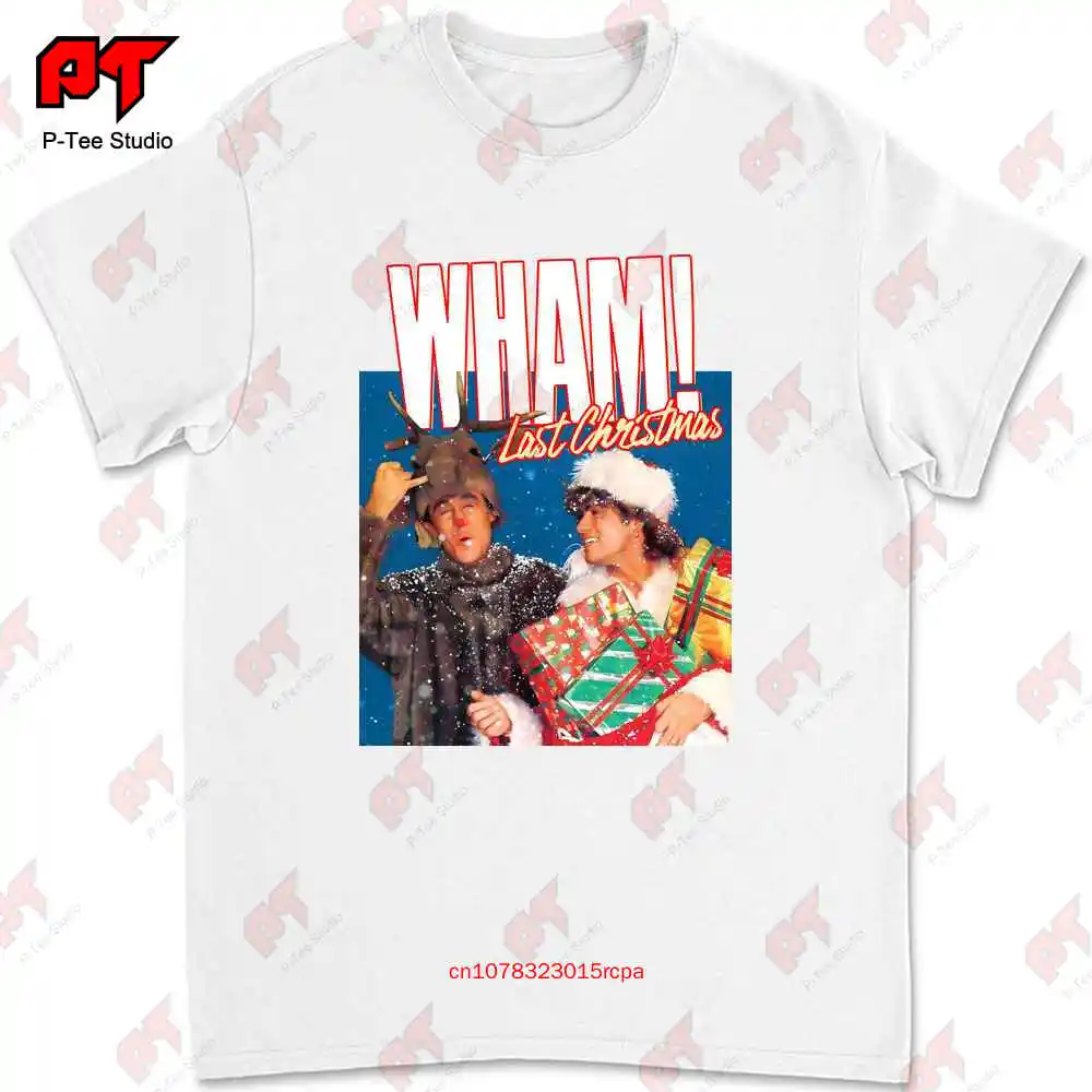 George Michael Last Christmas Wham T Shirt TGKF