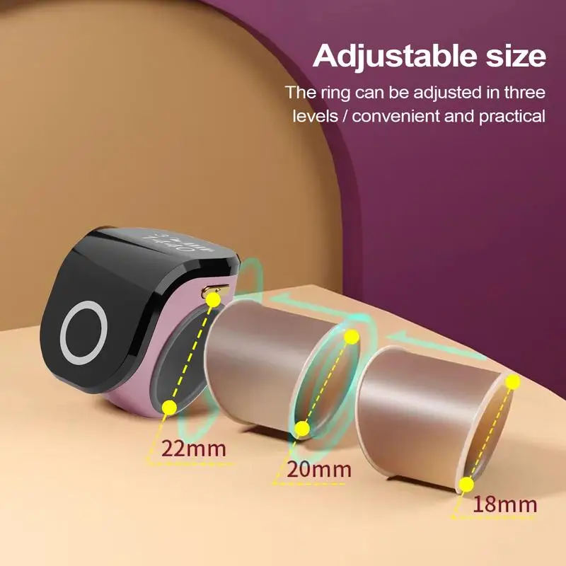 عداد الأصابع الإلكتروني المحمول، جهاز عداد الفرس خفيف الوزن قابل لإعادة الشحن للمدربين الرياضيين والمزيد