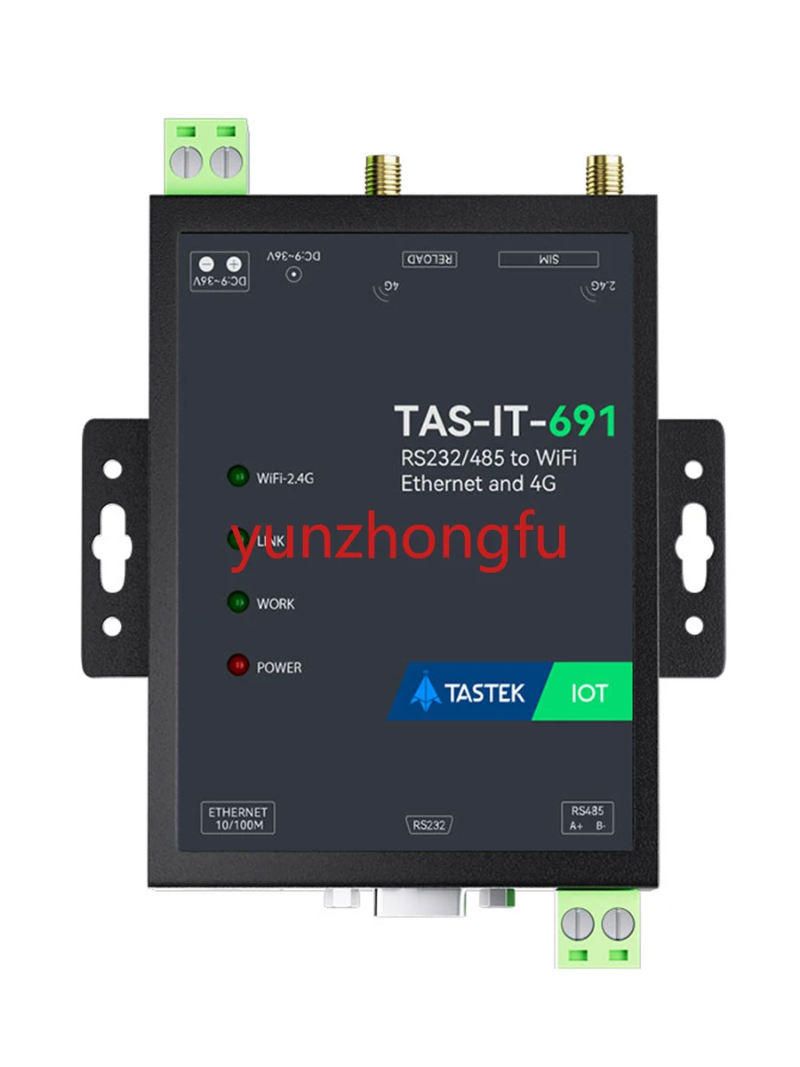 4G DTU module: RS485/232 Ethernet port to 4G remote PLC monitoring, transparent communication, wireless wifi