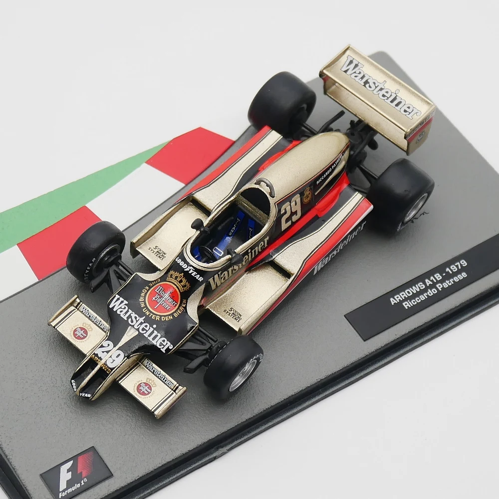 Ixo 1:43 Racing Riccardo Patrese 1979 ARROWS A1B Diecast Car Model Metal Toy Vehicle