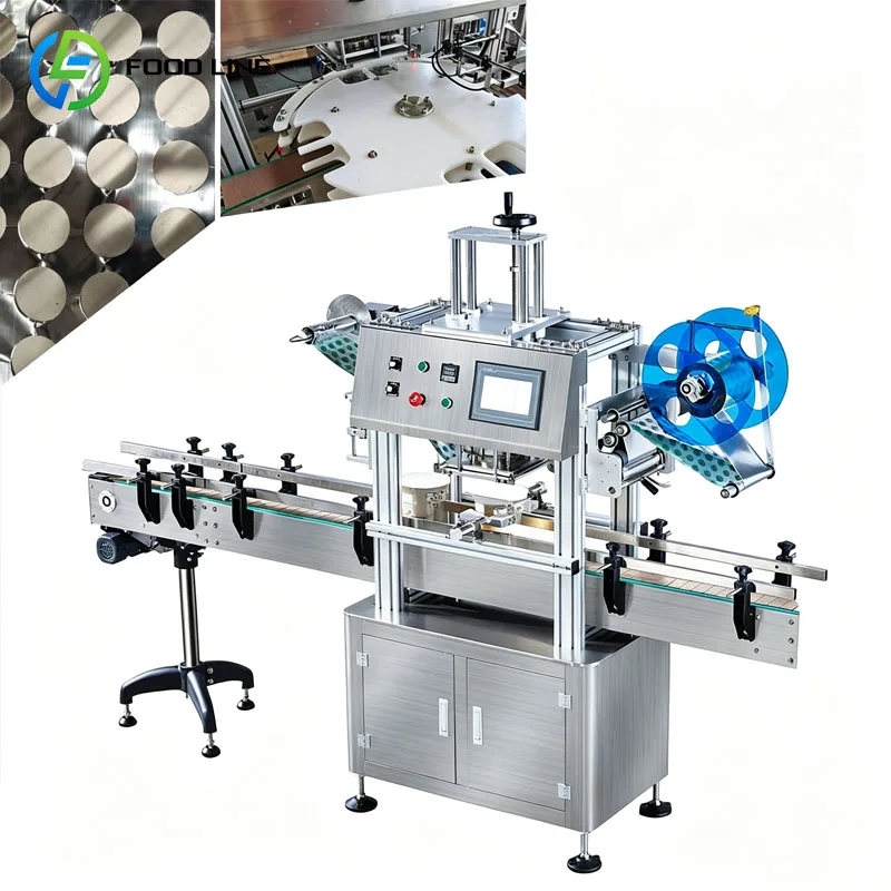 Automatic Induction Sealer Machine For Bottle Jar Aluminum Foil Liner Packaging Production Customized
