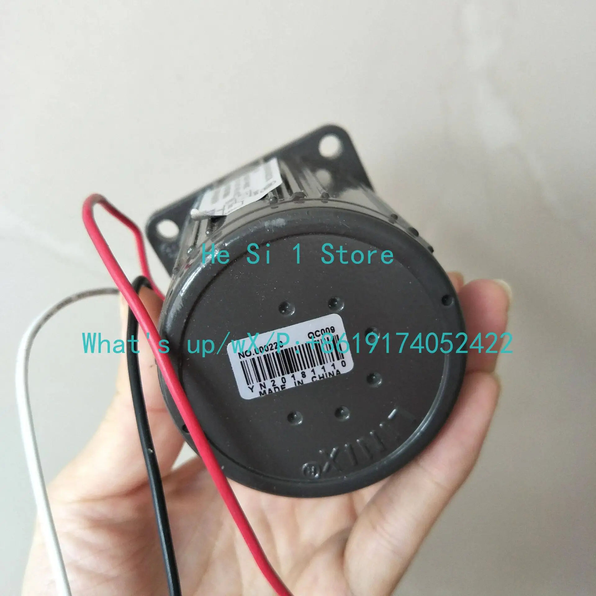 YN60-220-10 LINIX capacitor running asynchronous motor 1250r/min constant speed, without gearbox