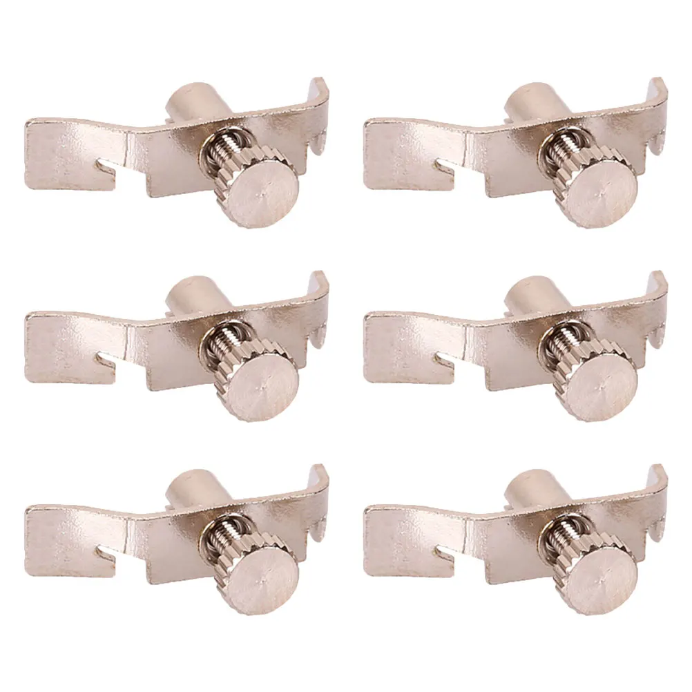 

6 Pcs Erhu Stainless Steel String Adjuster Tool Durable Professional Erhu Part Replacement Accessory Easy Use