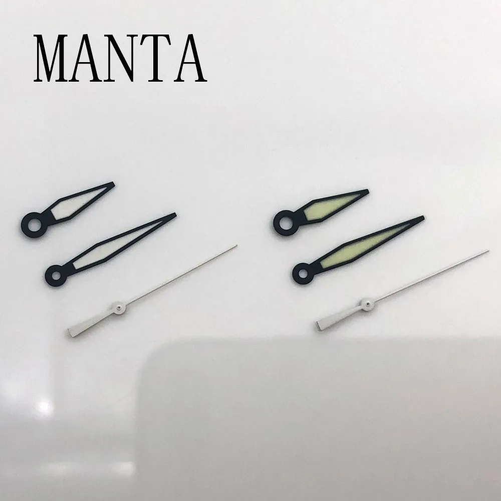 Часы MANTA, зеленые светящиеся стрелки, механизм Miyota8205/8215/821A Mingzhu2813/3804, механизм NH35