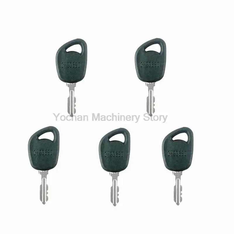 

5 Pcs GY20680 Key For Cub Cadet John Deere JD Badboy Mower Poulan Dr Lawn Ignition Start Starter Zero Turn