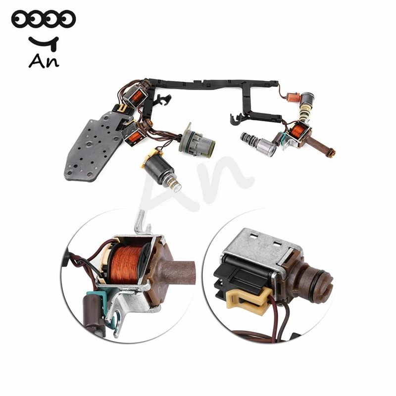 

Transmission Solenoid Valve with Harness Kit for Chevrolet Buick 4L60E 4L65E 4L70E