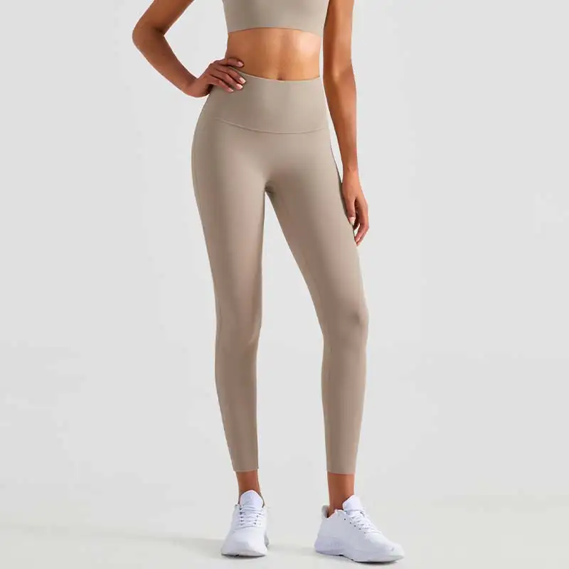 DANCEFISH Classic Tight Sport Pants Medium Intensity High Stretch Lycra Comfort Peach Butt Fitness Training Yoga Leggings