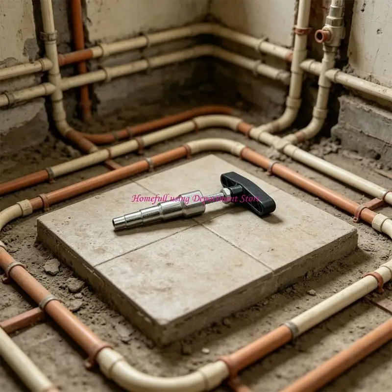 Manual Pipe Expander for PEX PERT Heating Pipe Repair Stepped Expansion Head