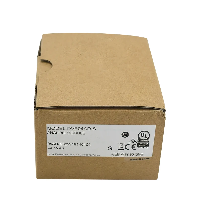 

Spot Stock Products DVP04AD-S Programmable Controller Module Brand New Original Technical Support Available Plc Controller