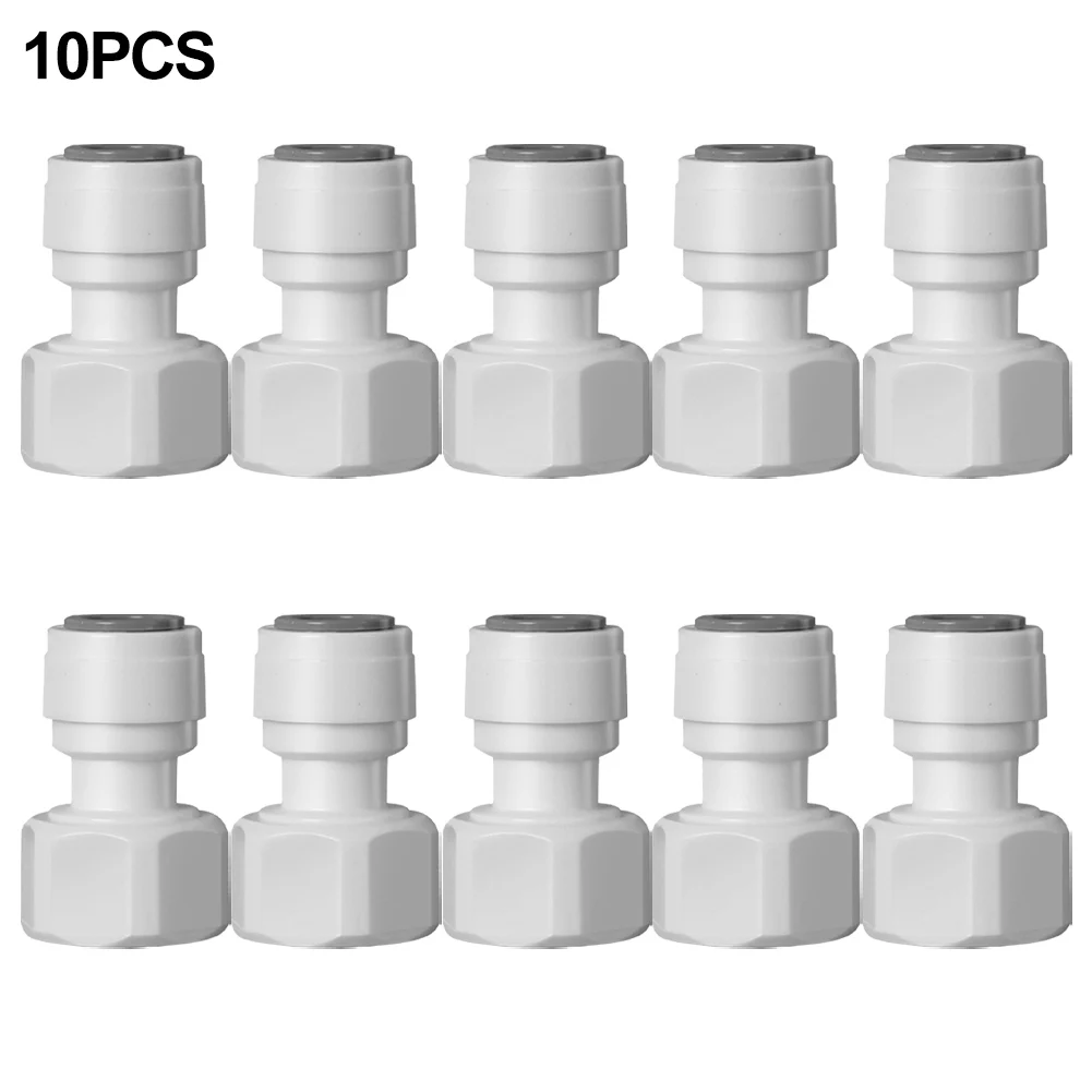 ตู้เย็นน้ํา Connector เครื่องกรองน้ํา Connector น้ําดื่มสะอาดรั่วเชื่อมต่อท่อเส้นผ่านศูนย์กลาง 9.5 มม
