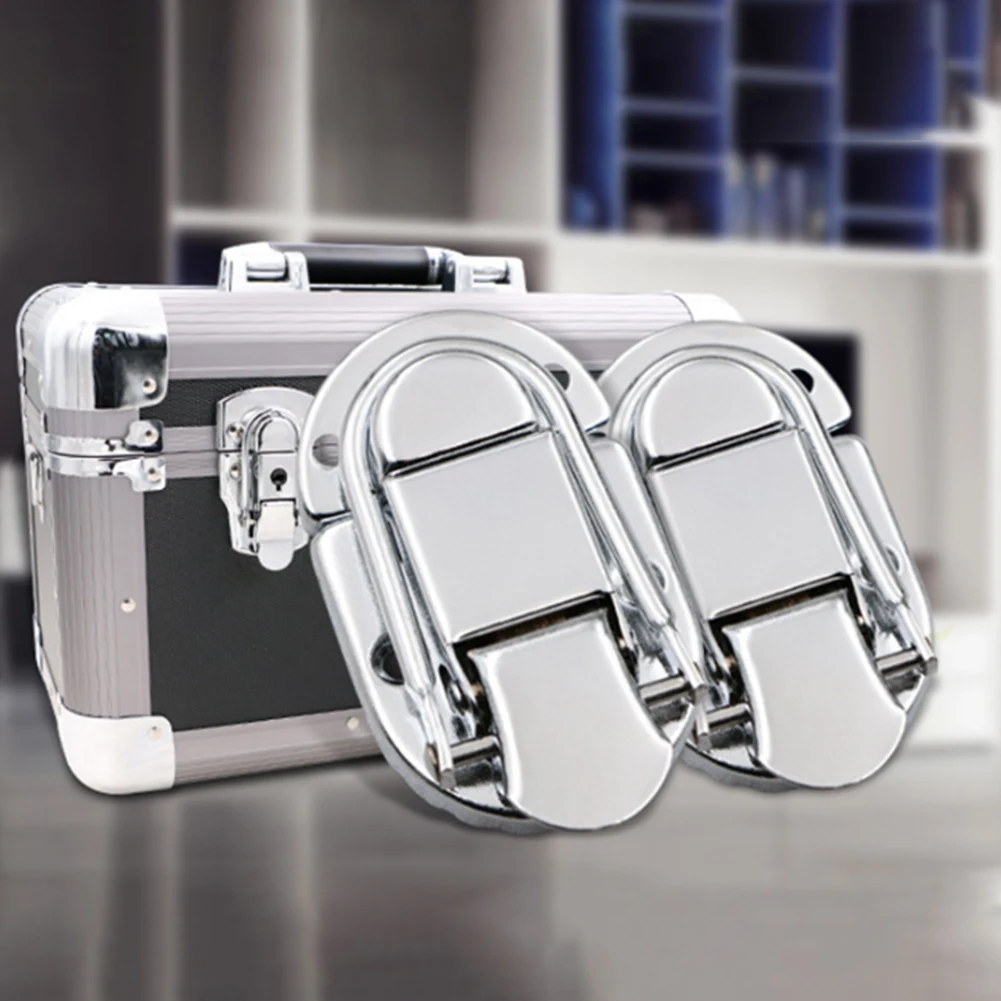 Craft Projects Yellow Hasp Latch Clasp Decorative Hasp For Jewelry Furniture Closure Versatile Use Charming Design