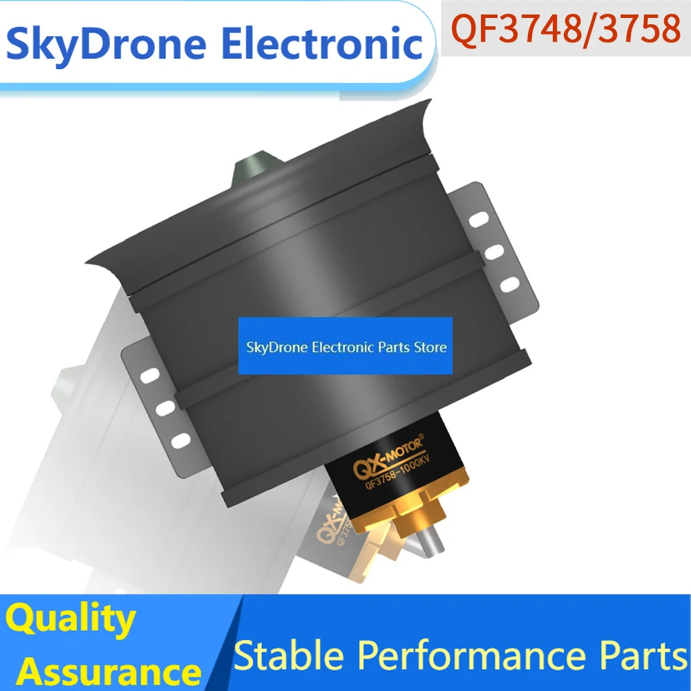 SkyDElQX-MOTOR 90mm EDF 12 Blades Ducted Fan QF3748 3758 Brushless Motor 1000kv 1200kv 1450kv 1550kv CWCCW For Remote Control To