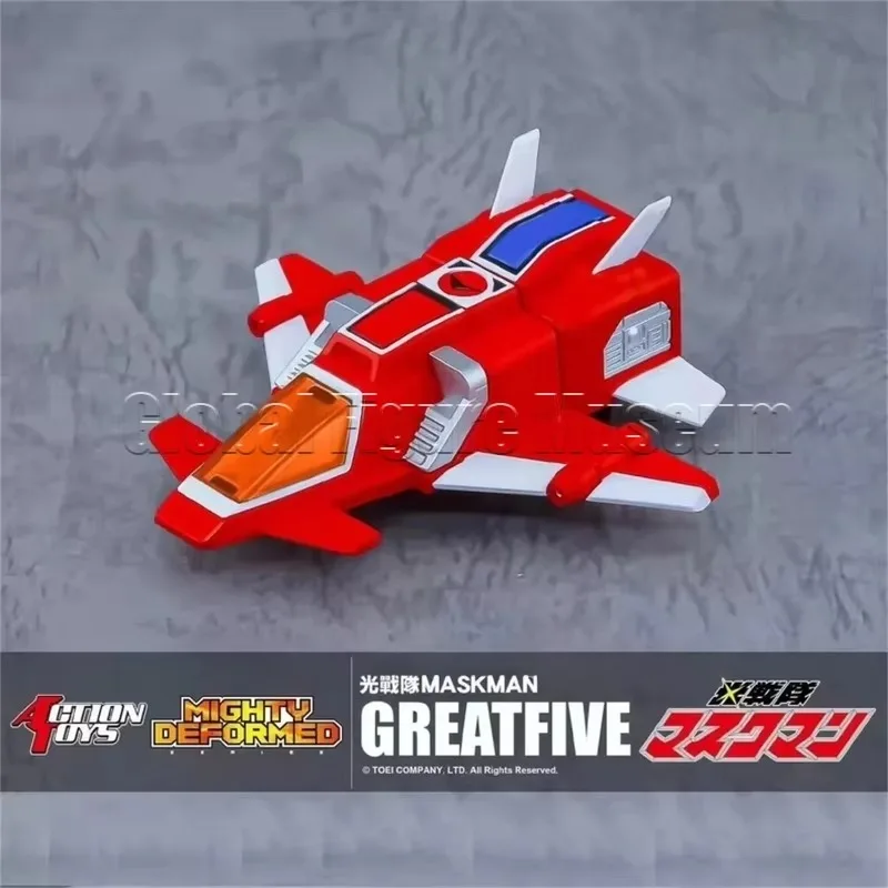 In Stock Action Toy ES Metal Powerful Transformation Mask Man GREATFlVE Action Figure Collection Gift Ornament
