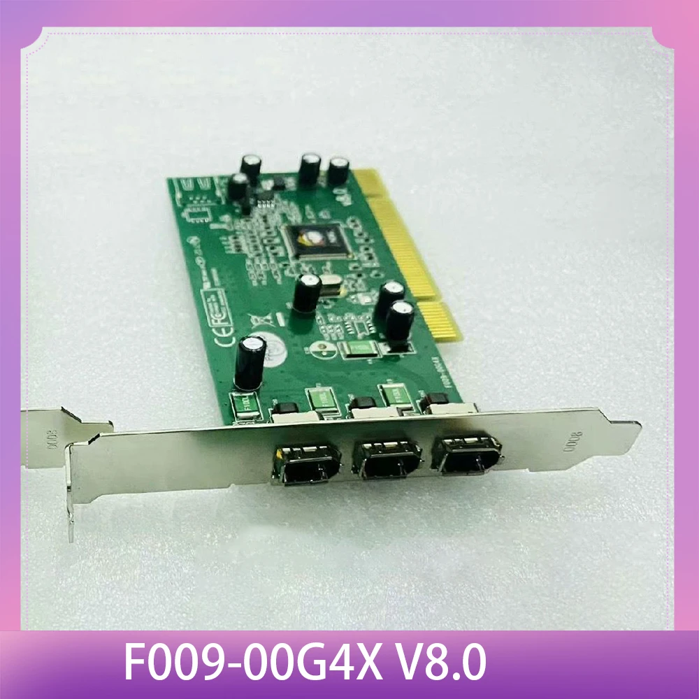 1PCS F009-00G4X V8.0 PCI/1394 Card Acquisition Card