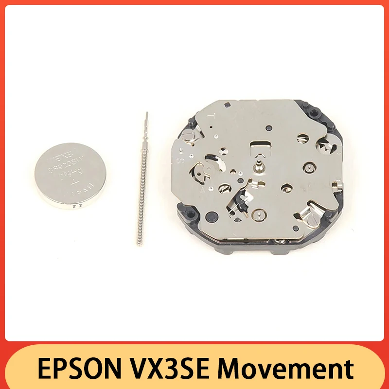 New Original VX3SE Movement VX3S Quartz Movement Multifunctional 6 Hands Electronic Movement Watch Accessories Stable Quality