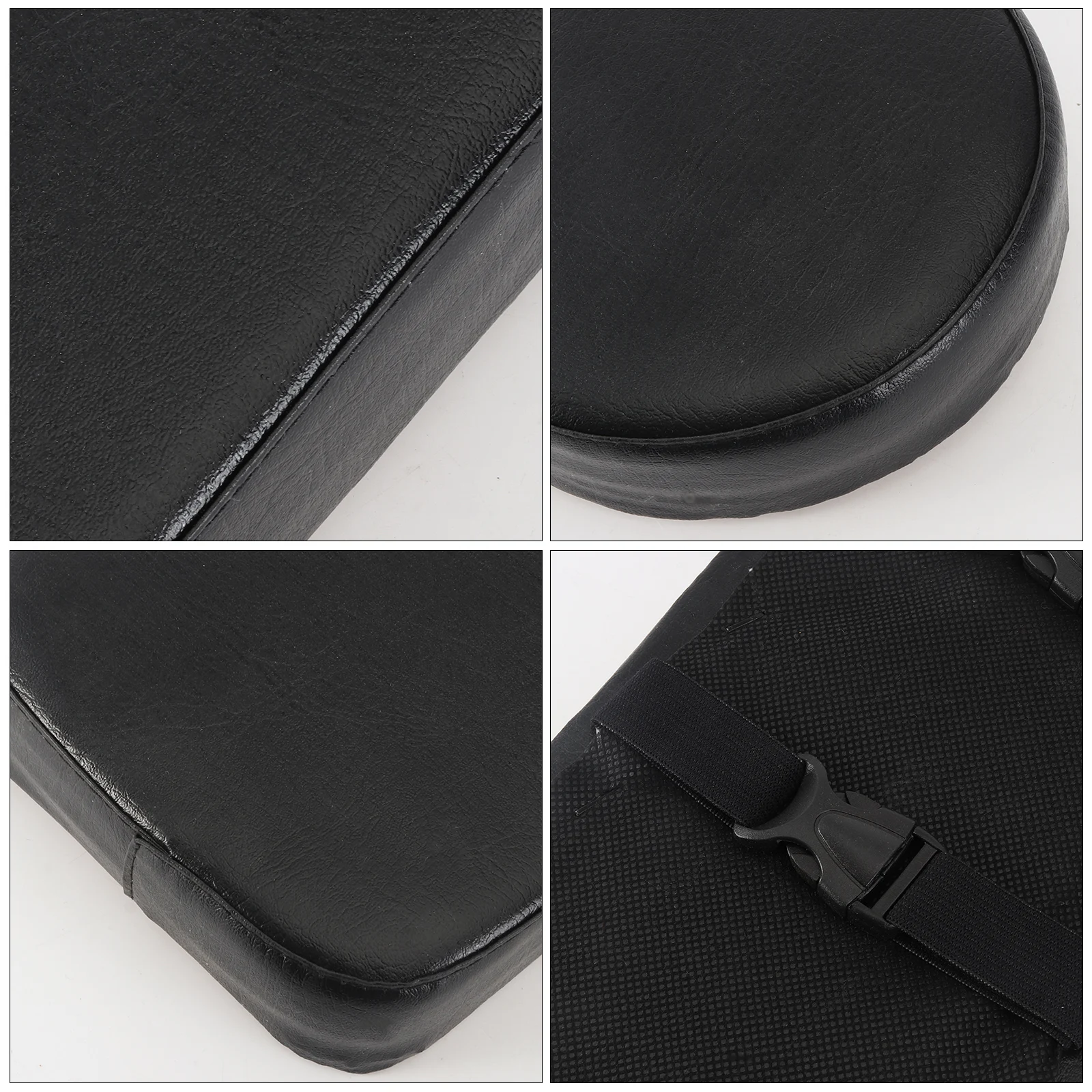 

Rear Seat Cycling Cushion Padded Bike Rack Seats for Kids Mount Cover Child Brown Bicycle Basket