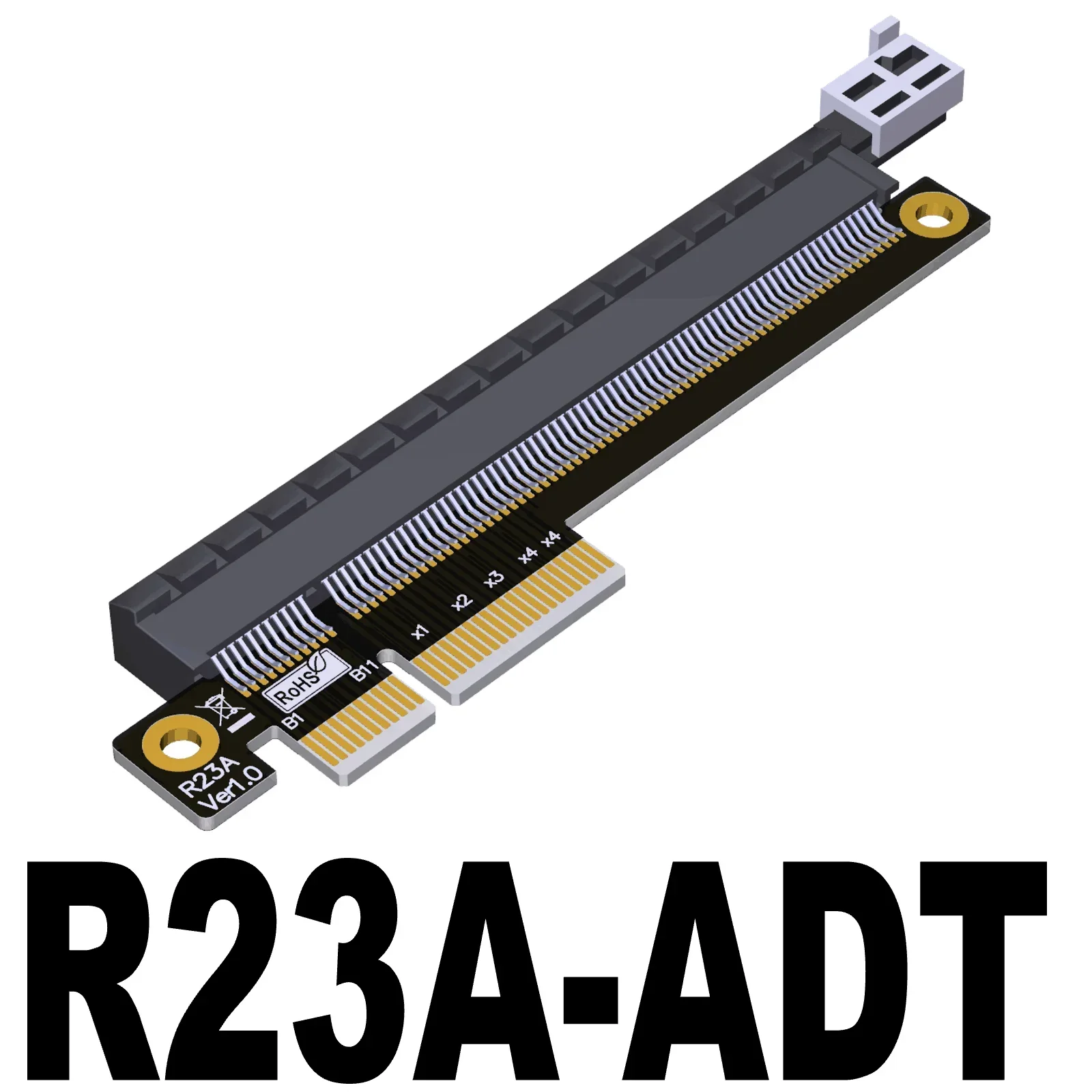 PCI Expressグラフィックカード拡張,5.0x16x8x4 gen5/4ライザー,拡張