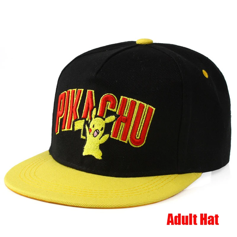 Anime Figuur Pokemon Baseball Cap Pikachu Hoed Verstelbare Pokemon Cosplay Hip Hop Cartoon Volwassen Hoeden Jongen Meisje Kinderen Verjaardagscadeautjes