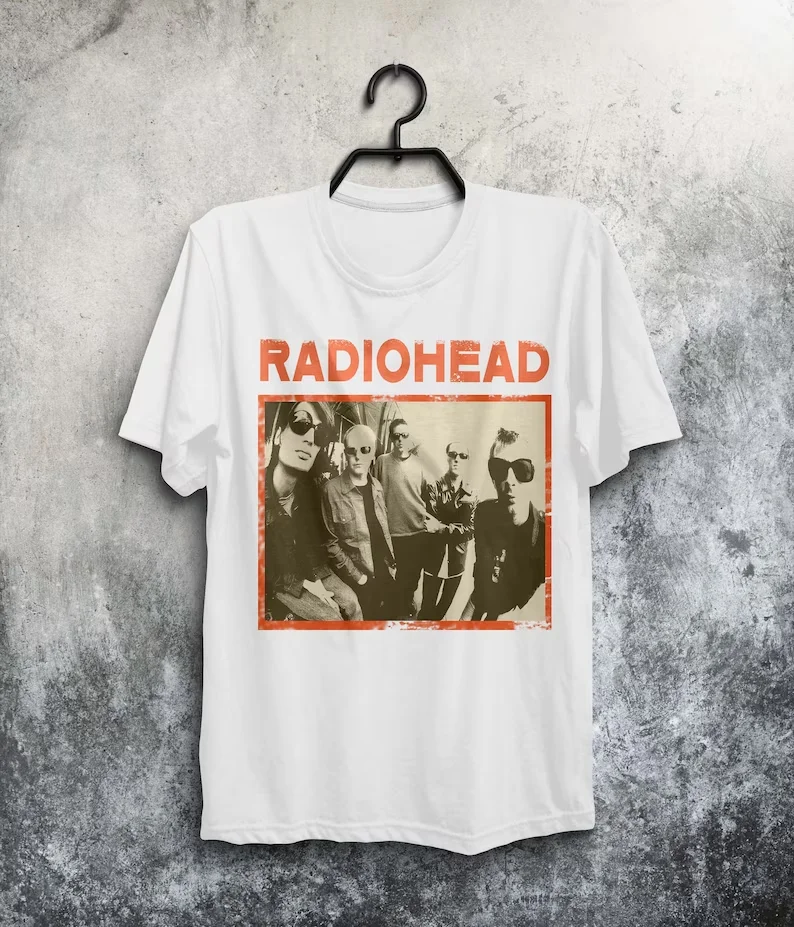 Radiohead Group Shirt Prtin Art T Shirt Gift