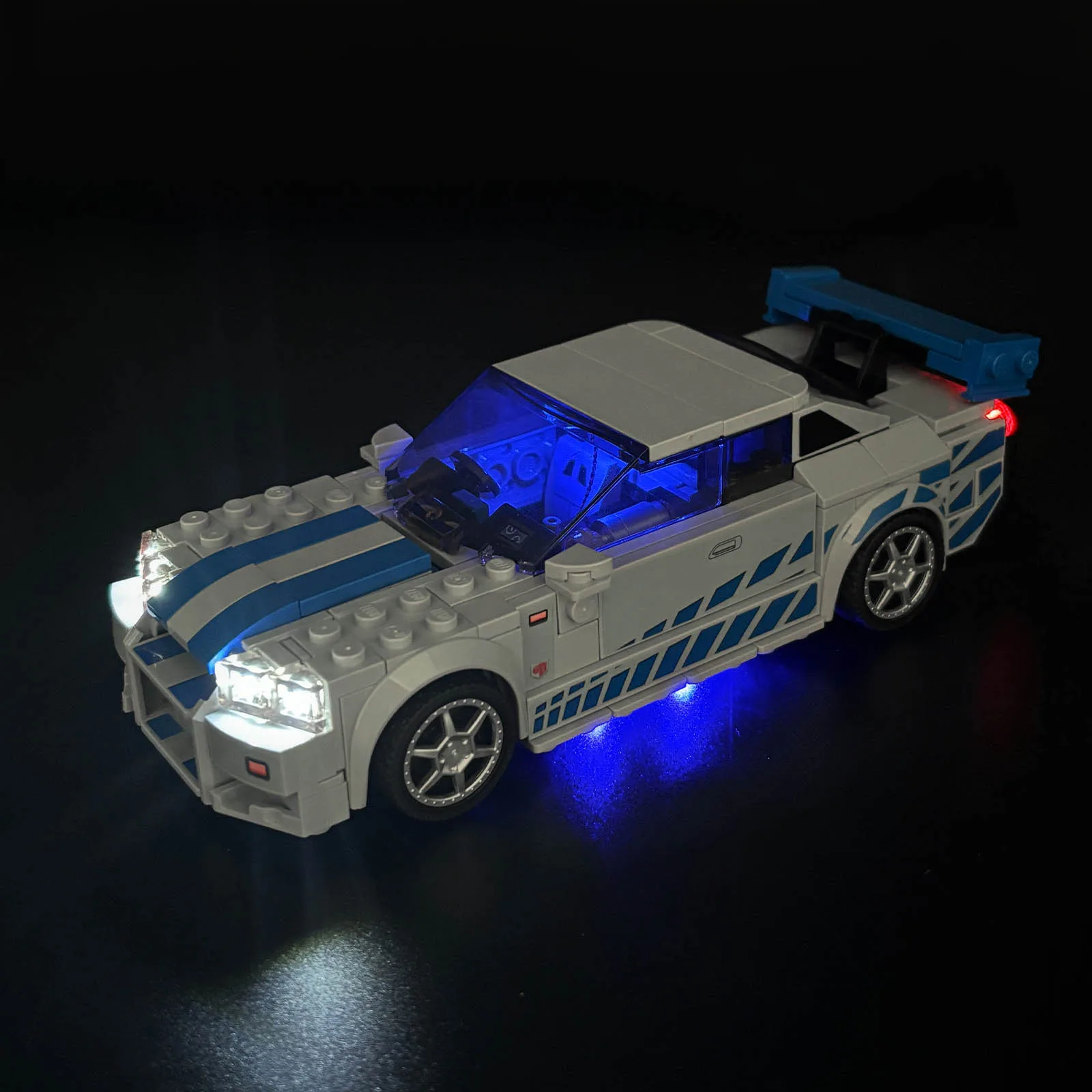 LYBMTWF Led Lighting Kit for 76917, Compatible with Speed Champions Fast & Furio Model, Only Light Kit Not Include The Model Set