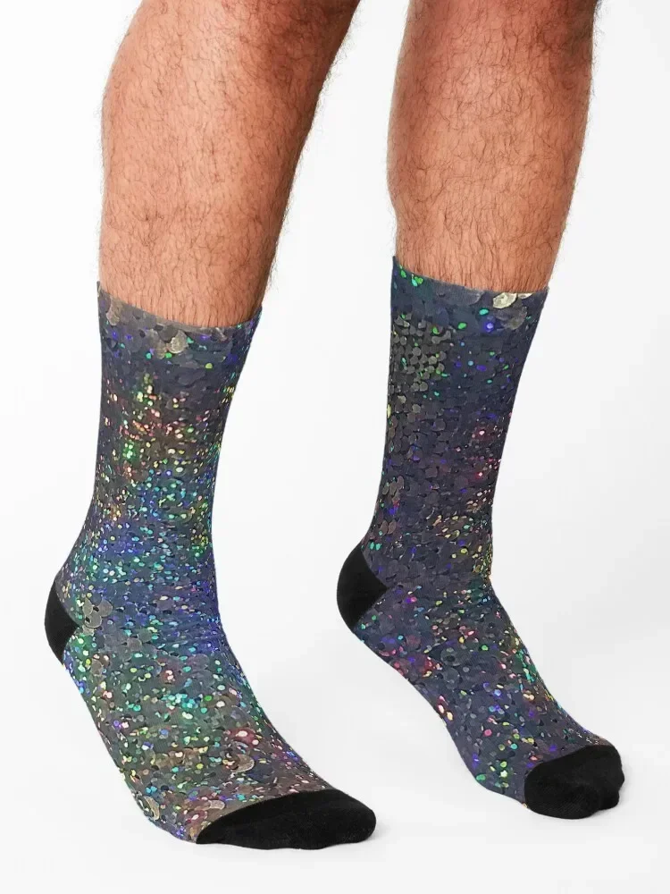 Calcetines Shimmer and Sparkle calcetines de lujo de dibujos animados felices para mujer y hombre