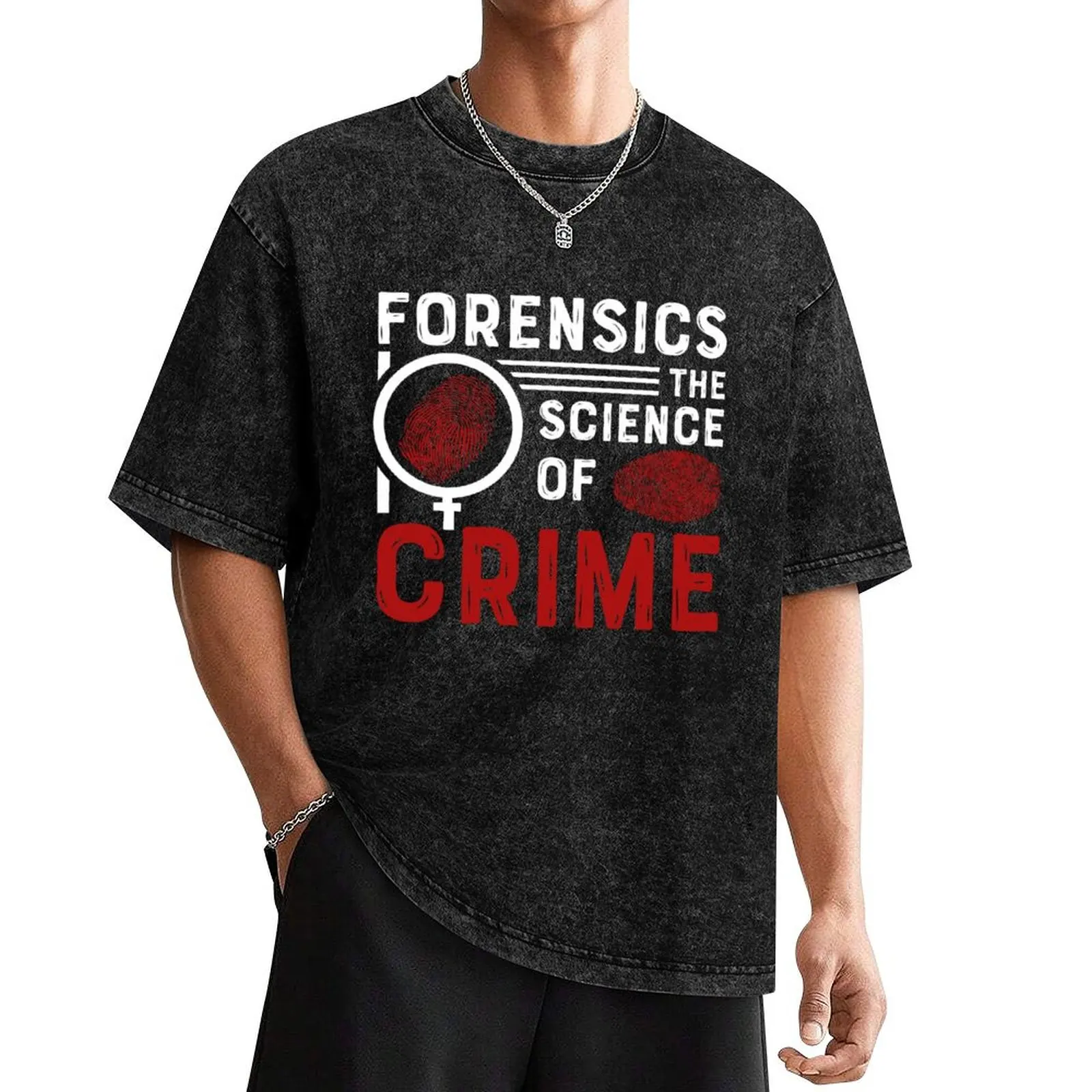 Forensic Science Investigator T-Shirt funny costumes shirts graphic tees tshirts for men