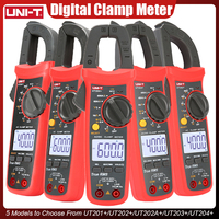 UNI-T UT204+ UT201+ UT202+ Digital Clamp Meter Multimeter Auto Range Voltmeter Pliers High Precision Resistance Tester Ammeter