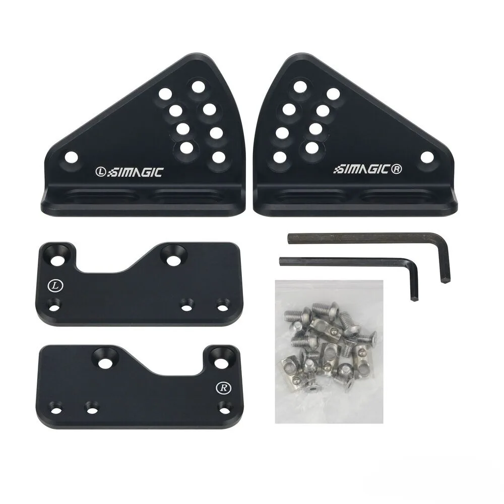 For Simagic Mounting Bracket/L-shaped Bracket Laser Cutting Bracket for Simagic Alpha mini Servo Direct Drive Base Racing