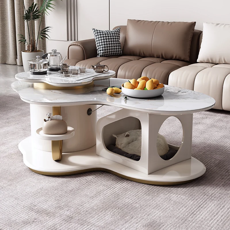 

Italian minimalist rock slab Kung Fu tea table, simple modern living room, home heterosexual coffee table, office, coffee table