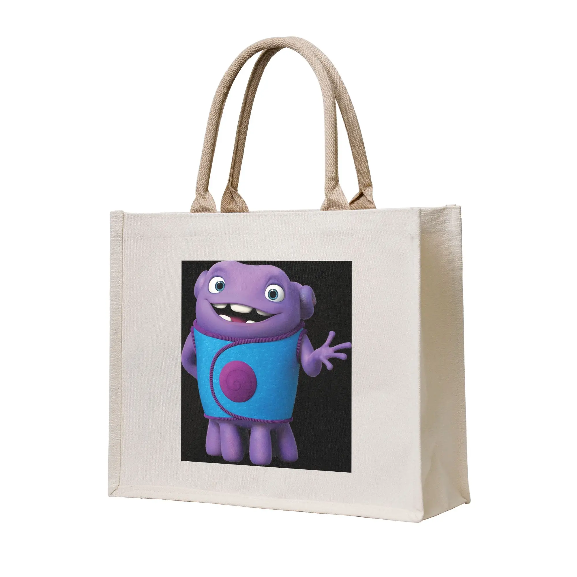 

Сумки для покупок Oh The Boov, холщовая сумка-тоут, многоразовая женская сумка через плечо, дорожная сумка