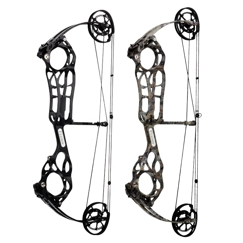 

Steel Ball Dual-purpose Compound Bow and Arrow Set Left Right Hand Outdoor Hunting Shooting Target Practice Archery Equipment