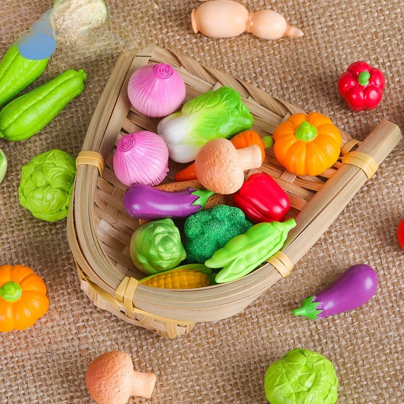 Creative Imitation of Real Food Play Vegetable Doll House Landscape Decoration Accessories Miniatures
