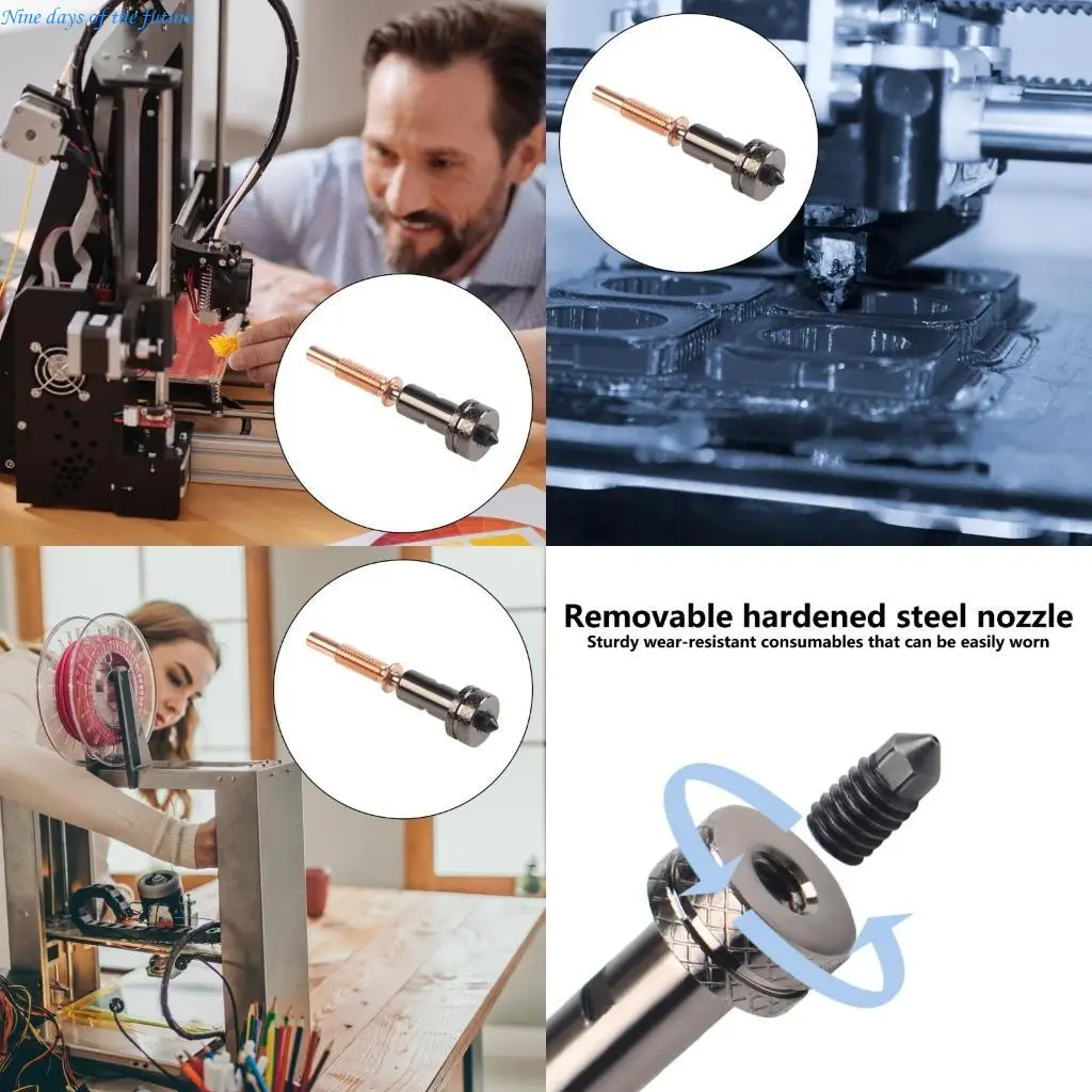 

Модернизированная горячая насадка для -принтера Стандартные потоки созлы закаленные стальные Части Принтера Высокая E65A