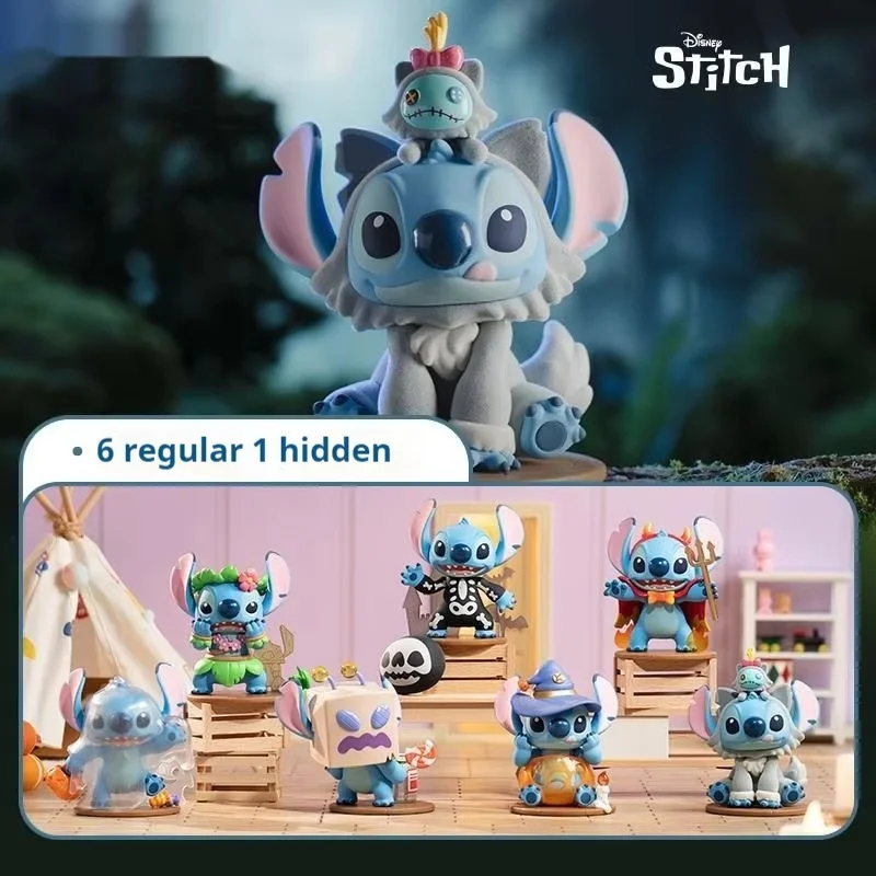 Disney Stitch lustige Tagebuch Serie Blind Box Gezeiten spielen Stich Figur Geheimnis Box niedlichen Puppe Desktop Dekorationen Spielzeug Halloween Geschenk
