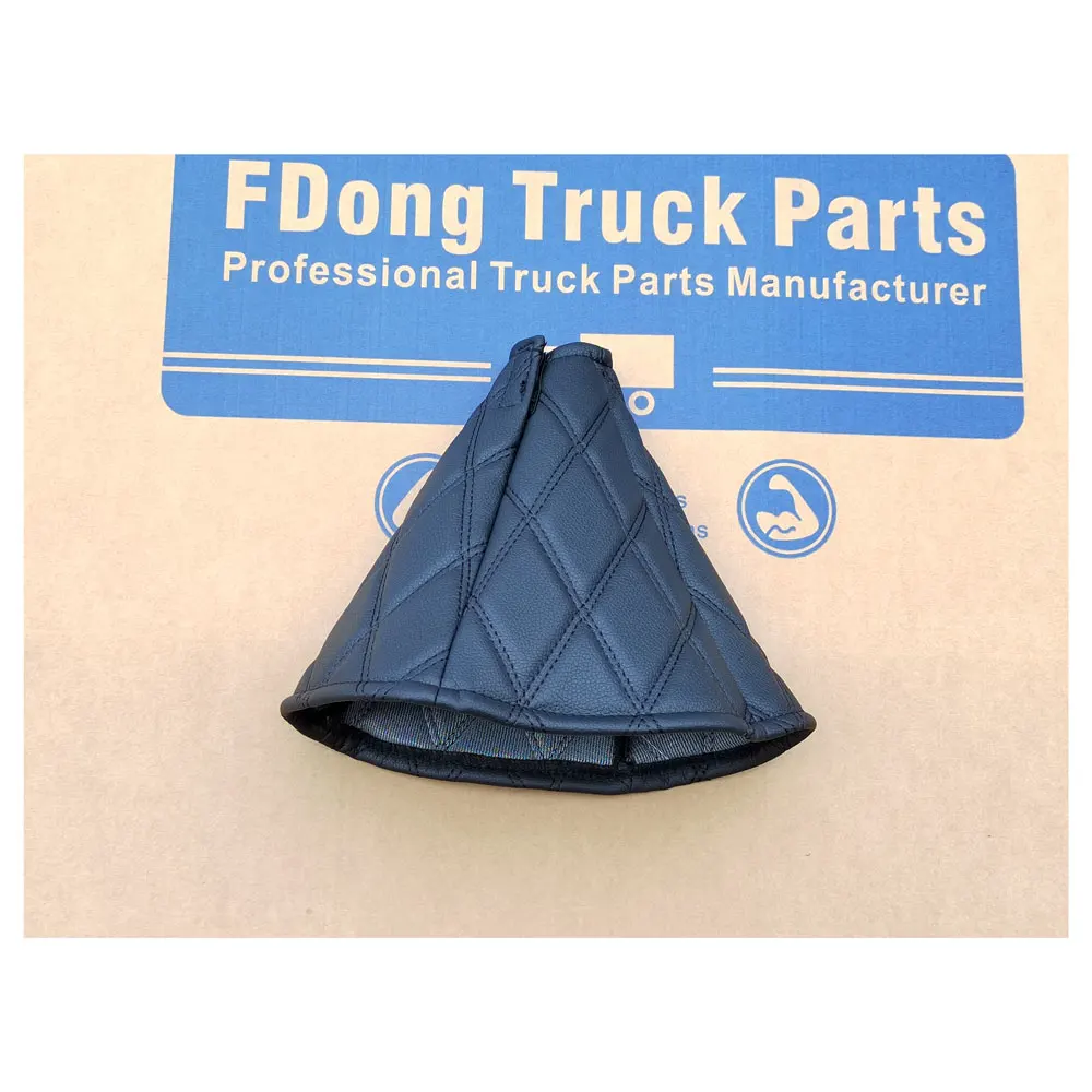 FDONG Dust Cover Matte Black + Red Line /Mirror Pearl Blue for General Trucks - view 6