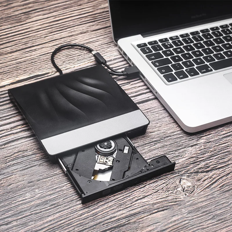 

Hooqu Portable Blu Ray Burner USB 3.0 DVD Players External Blu Ray Writer Dvd Drive Usb Blu Ray Player BD