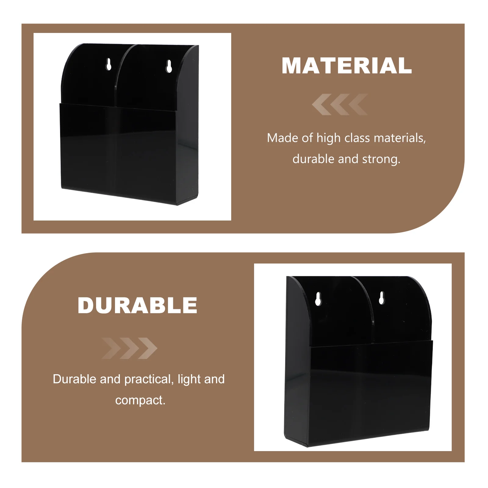 Настенное крепление, акриловый держатель для пульта дистанционного управления, ящик для хранения пульта дистанционного управления, бытовой меди, органайзер, продукты для хранения файлов, чехол для документов