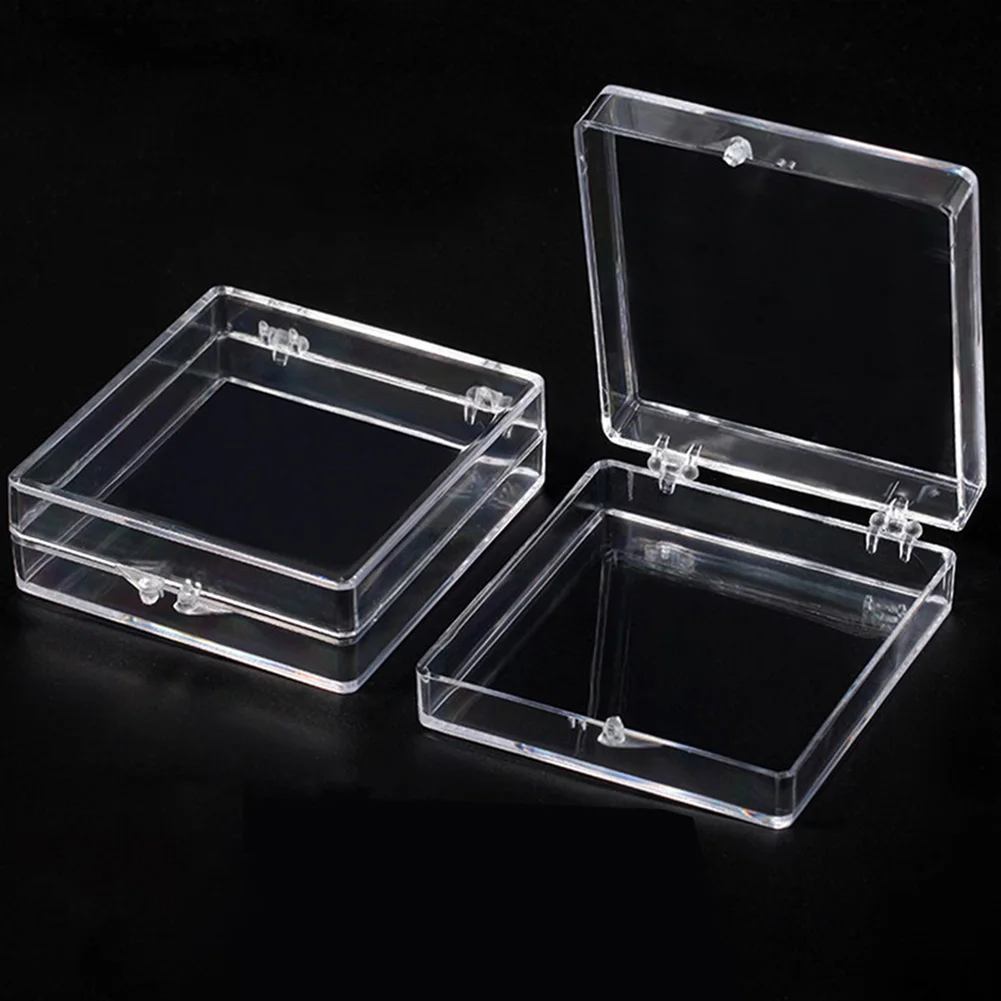 صندوق تخزين درع مصنوع يدويًا مريح ، تغليف أكريليك شفاف ، مناسب لعرض الأشياء الصغيرة وتنظيمها