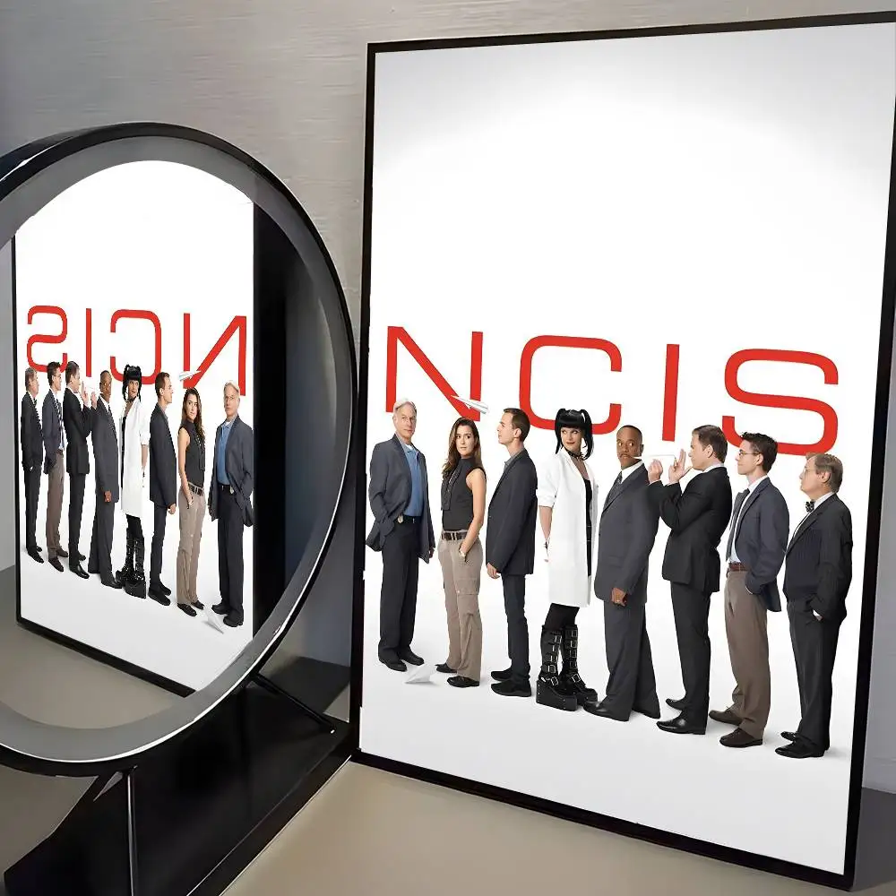 Filmheiße N-NCIS-TV-Serie Poster Selbstklebende Aufkleber eignen sich für jede Wandoberfläche wasserdicht und feuchtigkeitsbeständig